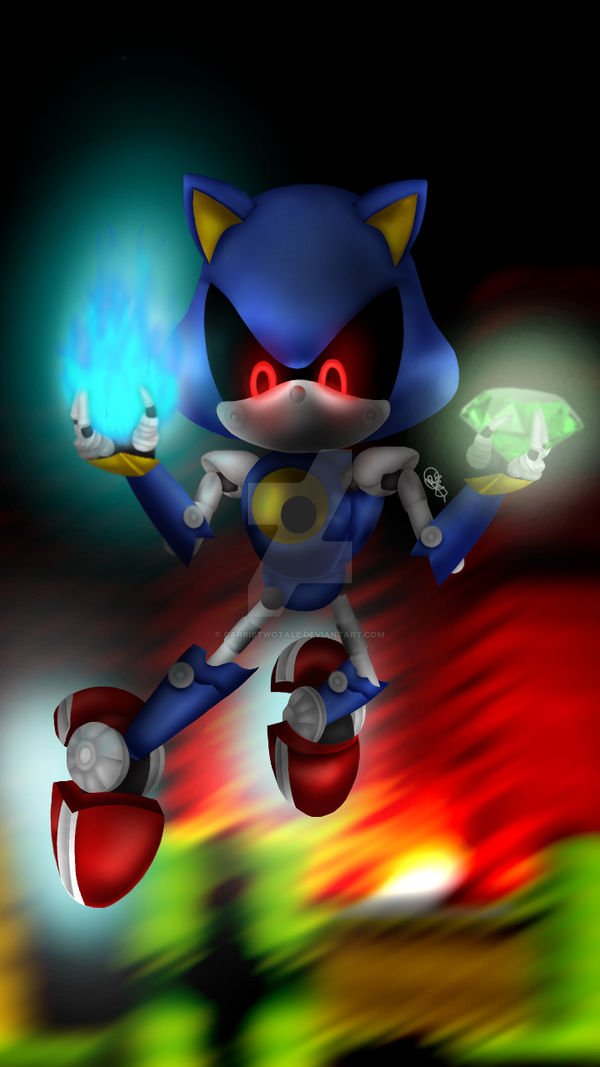 [Sonic the Hedgehog Fanart] Metal Sonic by carrietwotale on DeviantArt