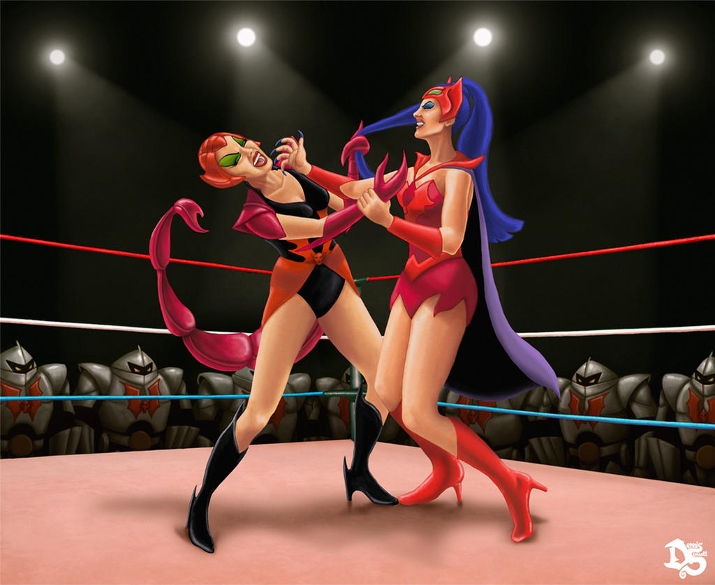 Scorpia vs Catra (She-Ra: Princess of Power)
