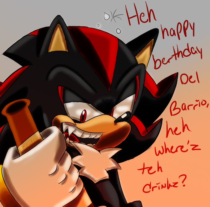 Drunk Shadew : Happy Birthday noseSHARK