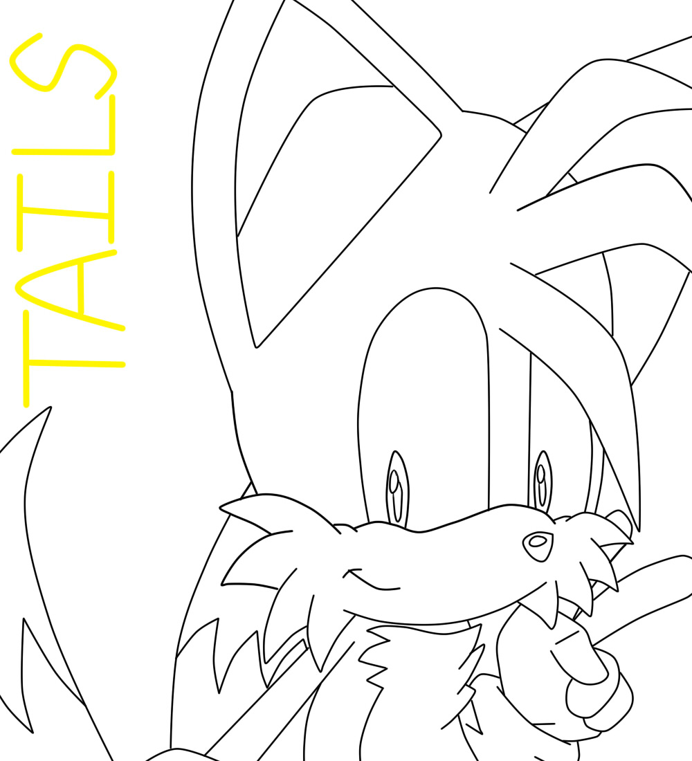 LineArt of Tails