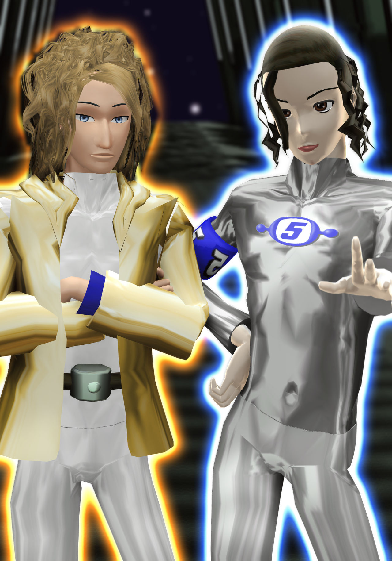 Space Michael and Jon Anderson