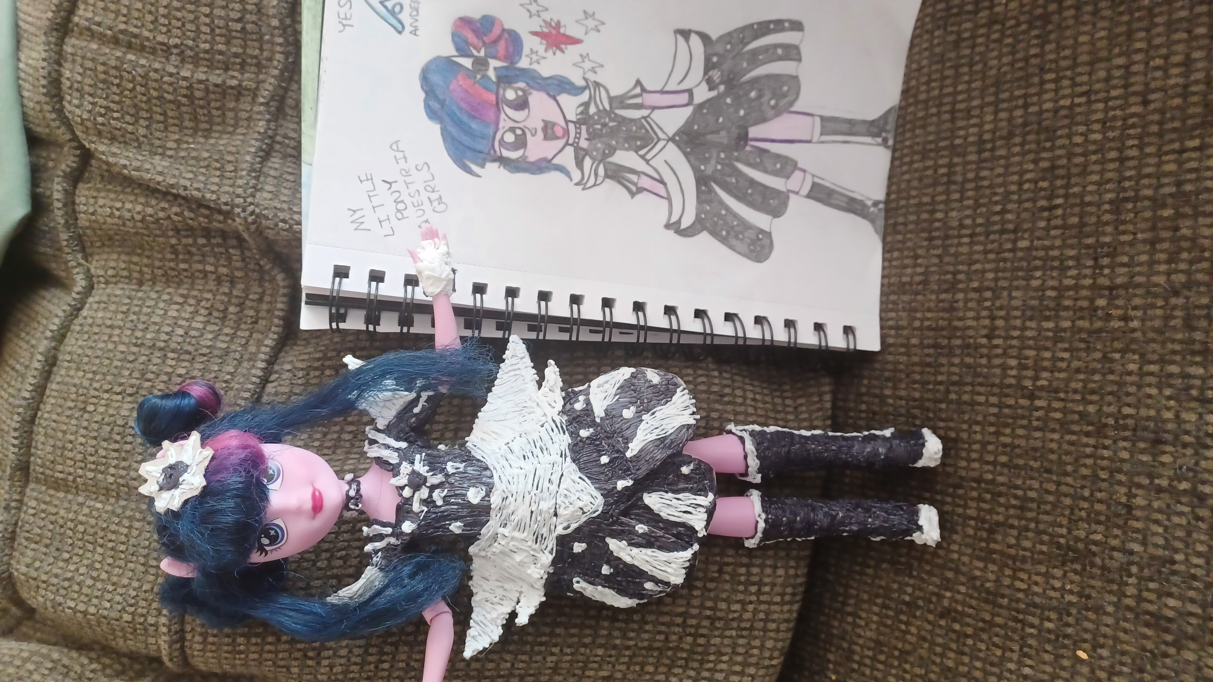 Twilight Sparkle Custom Outfit/Doll