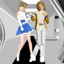 Space Channel 5 Fan Characters Jon x Jane Anderson