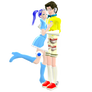 Jodie X Lance MMD Render