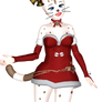 Victoria's Christmas Dress Render