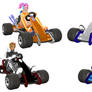 If Space Channel 5 was a racing game