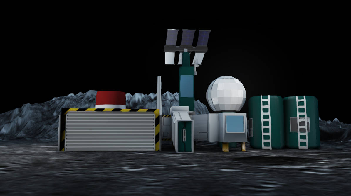 Create Moonbase Moonbase render 3 by Peskywaabbit on DeviantArt
