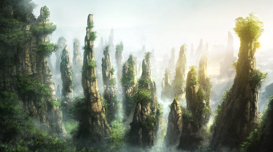 The Spire Fields by JonasDeRo