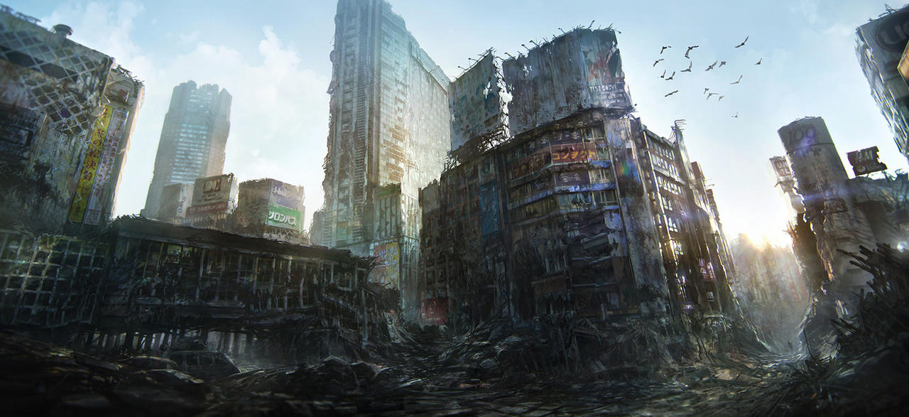 Tokyo Ruins by JonasDeRo