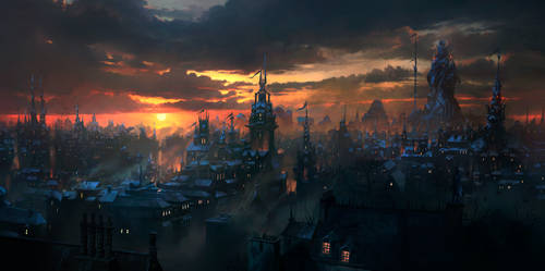 Volsinii City by JonasDeRo