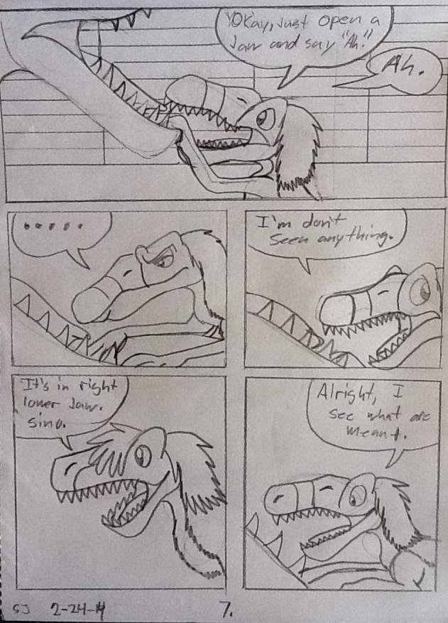 Dino kids story comic: part 1