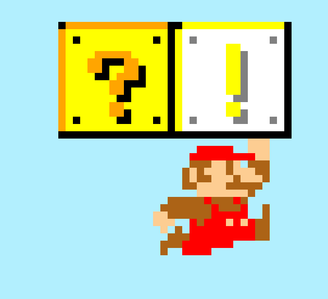 Mario Inactive Block Mario Blocks by 0growz64 on DeviantArt
