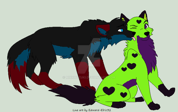 Adoptable Wolf Couple