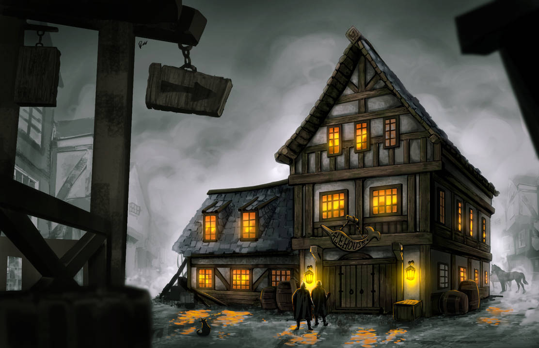 Medieval tavern by VikkiZu on DeviantArt