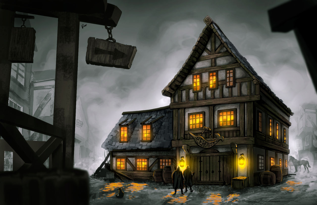 Medieval tavern
