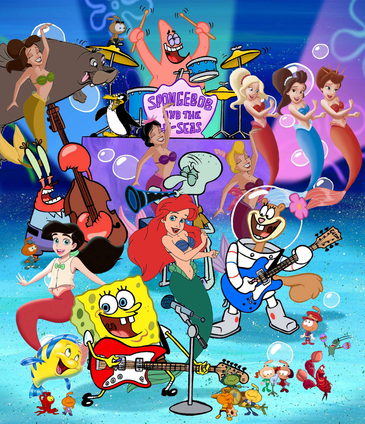 Sing and Dance with SpongeBob and Friends by b5l on DeviantArt