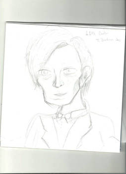 11th doctor. Scketch/ tim burton ver