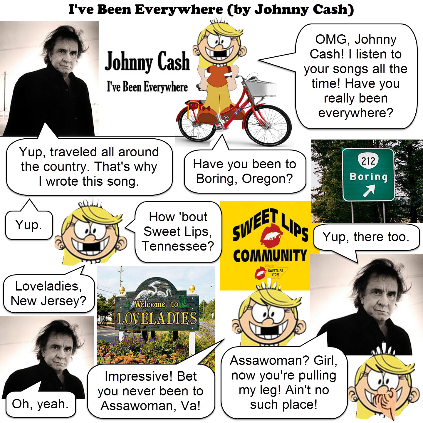 Johnny Cash I've Been Everywhere