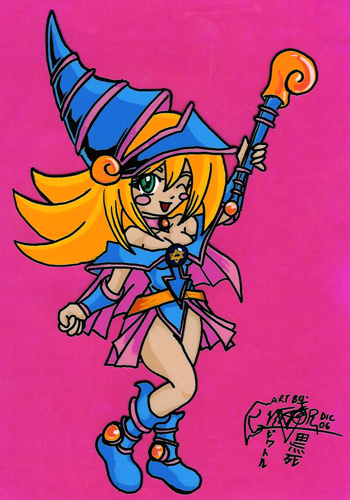 Dark Magician Girl Fanart