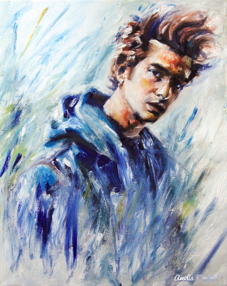 Andrew in Oils