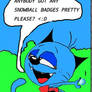 LEMME HAVE SNOWBALL BADGES PRETTY PLEASE!!! X3 :D