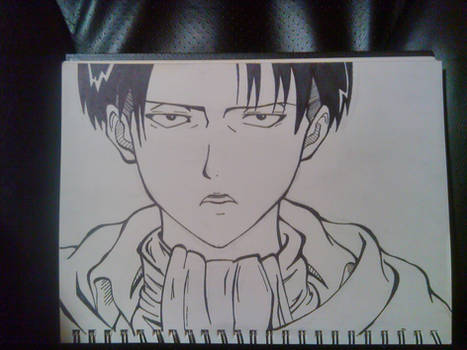 Levi Ackerman Line art