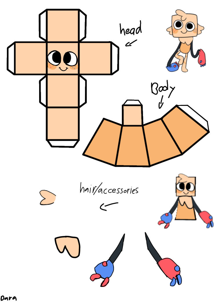 Goob dandys world papercraft by Chipthebojfan234 on DeviantArt