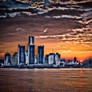 Detroit Sunset - HDR