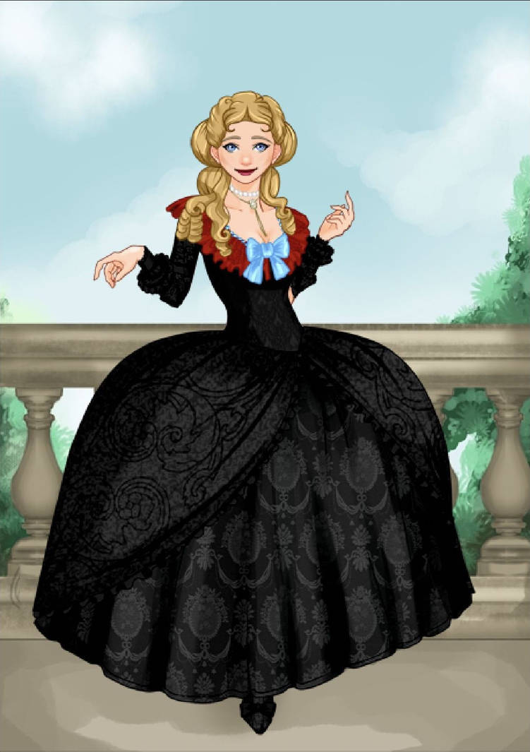 Rococo Princess Odette (Black Gown) by TaylorSwindell on DeviantArt