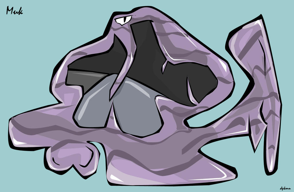 Muk Deviantart Muk by DangerJump on DeviantArt