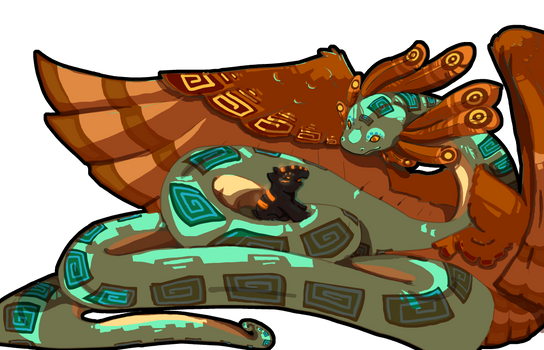 Quetzalcoatl and Tulan