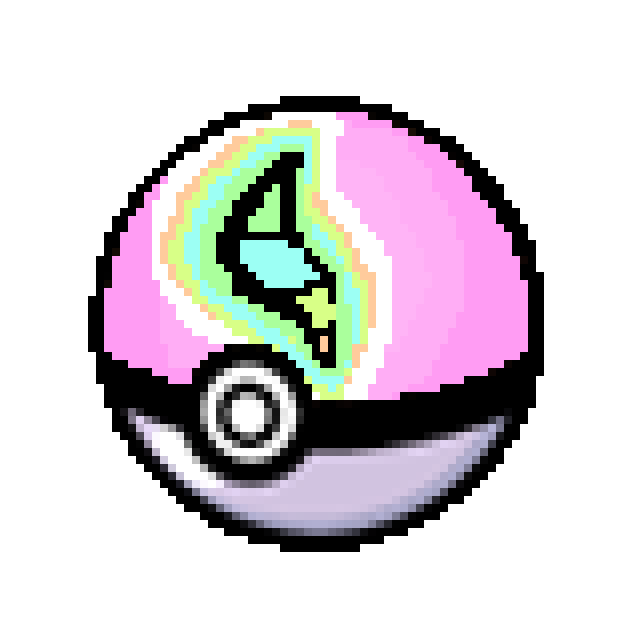 Colors Live - Pokeball sprite by RubberTitan