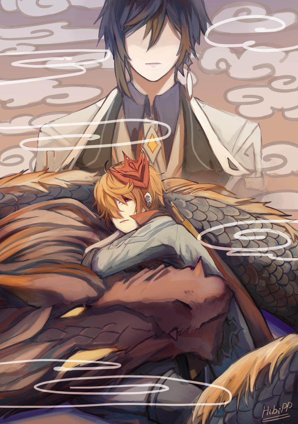 Zhongli X Childe By Kitomehanabi On Deviantart Zhongli X Childe By Kitomehanabi On Deviantart