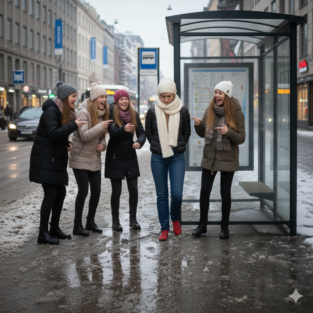 Bus Stop Alt Me with Friends at the bus stop alt. By Y2ap by tx909 on DeviantArt