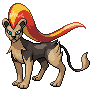 Female Pyroar Sprite by GoldFlareon on DeviantArt