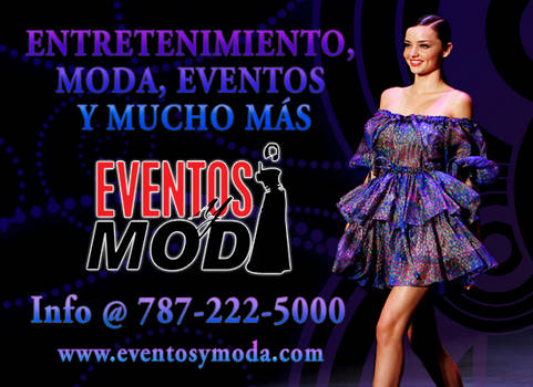 Flyer Revista Eventos y Moda
