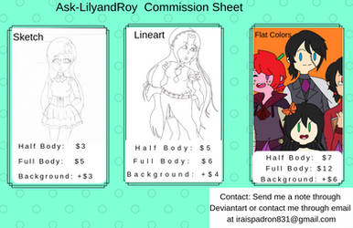 Commission Prices on Miss-Commission - DeviantArt