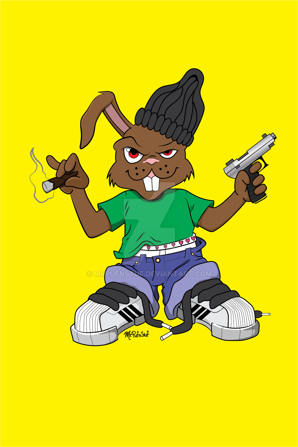 GangsterRabbit by mrpufnstuf on DeviantArt