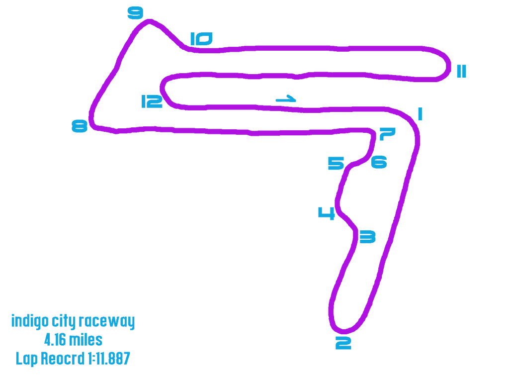 Indigo Run Rookery Map.pdf Indigo City Raceway by TheDangerBattalion on DeviantArt
