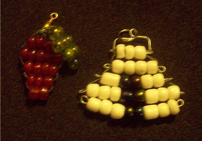Beaded Fruit and Onigiri by kissableangel