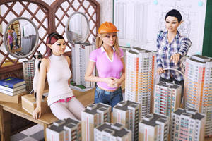 Brainstorm on architectural model layout