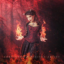 Fire Magic by Corvinerium