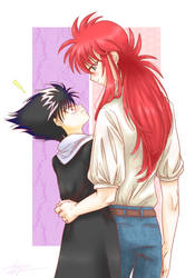 Hiei X Kurama - By Hjuju