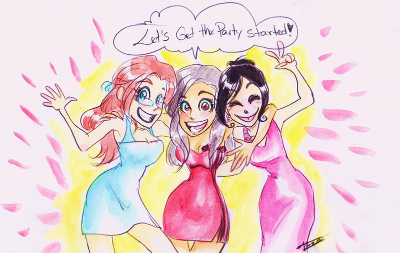 Party Template Deviantart Girls Party by oasiswinds on DeviantArt