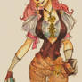 SteamPunk Chick colored