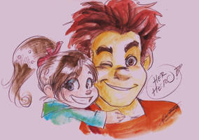 Wreck it Ralph Doodle