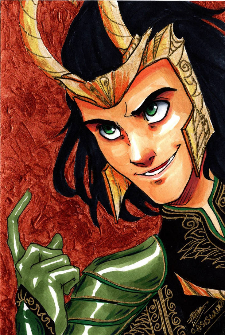 Loki Kin Carrd Loki Post Card 2 by oasiswinds on DeviantArt