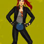 Scarlet Domina character design commission