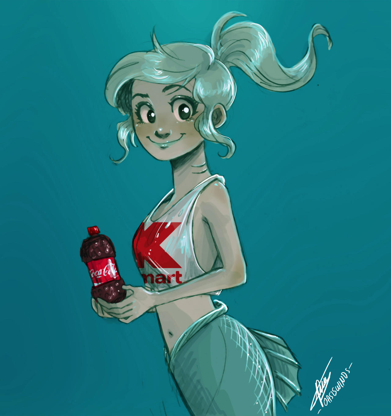 The Little Trash Mermaid Chapter 1 The Little Trash Mermaid by oasiswinds on DeviantArt