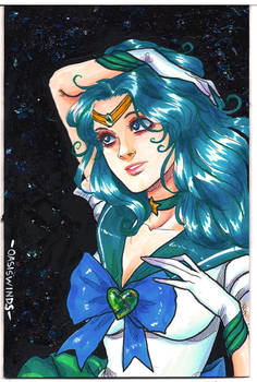 Sailor Neptune card commission